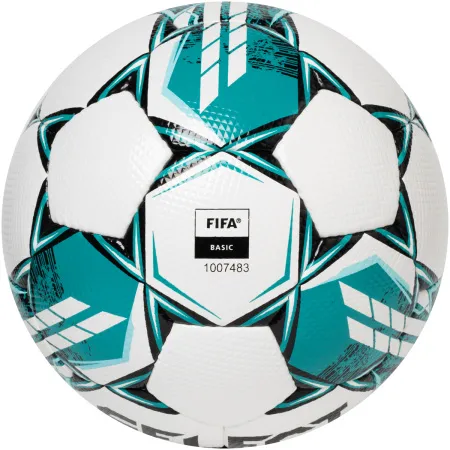Мяч футб. SELECT NUMERO 10 V23, 0575060004, р.5, FIFA Basic, 32п, ПУ, руч. сш, бело-бирюзовый за 8&nbsp;051.20 ₽ купить в Астрахани