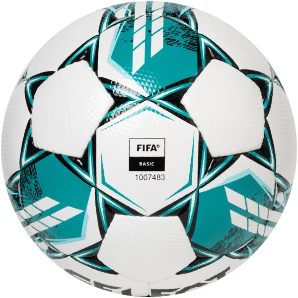 Мяч футб. SELECT NUMERO 10 V23, 0575060004, р.5, FIFA Basic, 32п, ПУ, руч. сш, бело-бирюзовый за 8&nbsp;051.20 ₽ в Астрахани