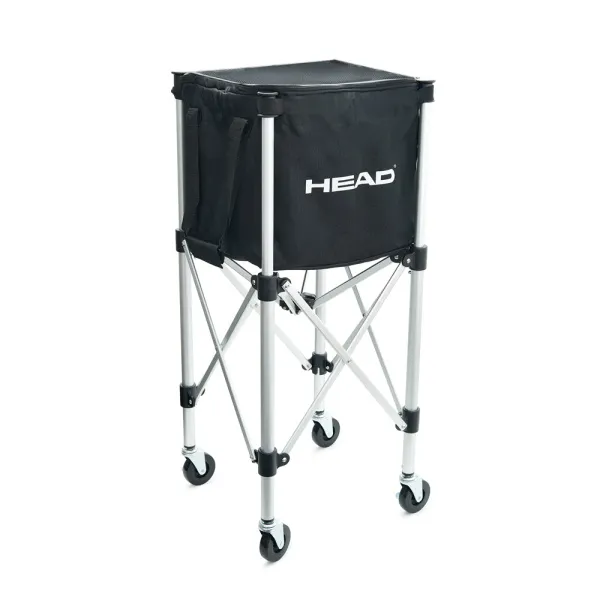 Корзина для теннисных мячей HEAD TT7003, на 125 мячей,с сумкой-переноской, складная, металл, черный за 6&nbsp;942.80 ₽ в Астрахани