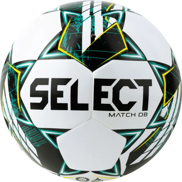 Мяч футб. SELECT Match DВ V23, 0575360004,р.5, FIFA Basic, 32п, ПУ, гибр.сш., бело-зелено-черн за 5&nbsp;875.20 ₽ в Астрахани