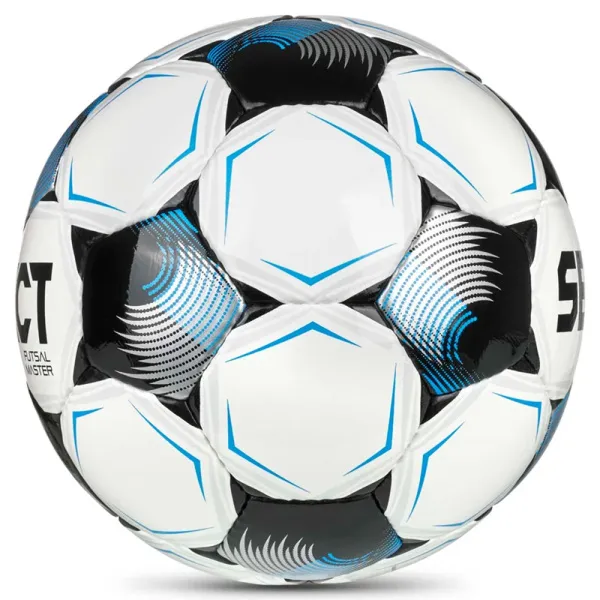 Мяч футзал. SELECT Futsal Master V26, 1043471003, р.4, Basic,32п, гл.ПУ, руч.сш,бело-сине-черный за 7&nbsp;031.20 ₽ в Астрахани