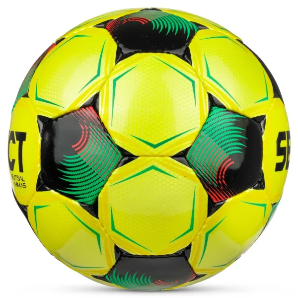 Мяч футзал. SELECT Futsal Mimas V26, 1053471007, р.4,FIFA Basic, 32п, ПУ, руч.сш, желто-зелено-черн. за 6&nbsp;113.20 ₽ в Астрахани