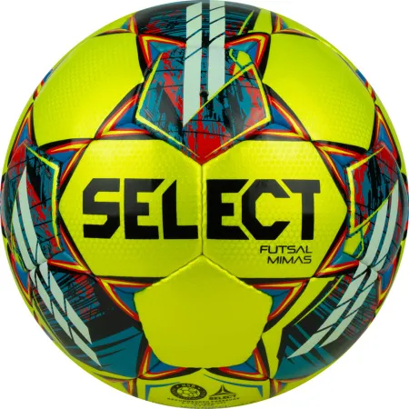 Мяч футзал. SELECT Futsal Mimas, 1053460550, р.4,FIFA Basic, 32 пан, гл.ПУ, руч.сш, жел-сине-красный за 6&nbsp;303.60 ₽ купить в Астрахани
