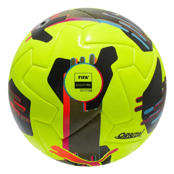 Мяч футб. PUMA Orbita 2 TB, 08432303, р.5, FIFA Quality Pro, 12 пан., ТПУ, термосшивка, желто-черный за 7&nbsp;260.70 ₽ в Астрахани
