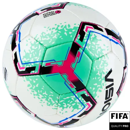 Мяч футзал. VISION SALA+, FIFA Quality Pro, FS324084 р.4, 32 п. PU, 4 подкл.сл, руч.сшив.,бело-зелен за 4&nbsp;943.60 ₽ купить в Астрахани