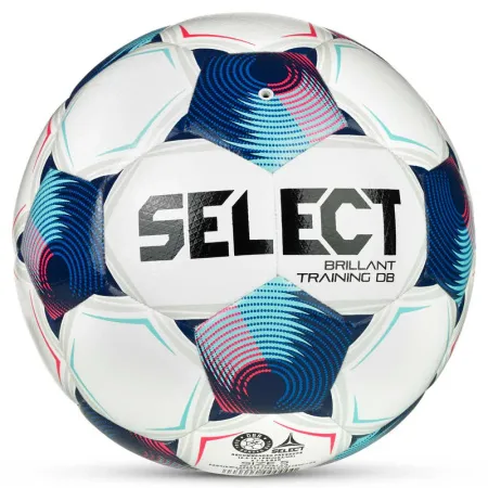 Мяч футб. SELECT Brillant Training DB V25, 0864171002, р.4, 32п, ТПУ, гибр.сш, бело-синий за 4&nbsp;936.80 ₽ купить в Астрахани