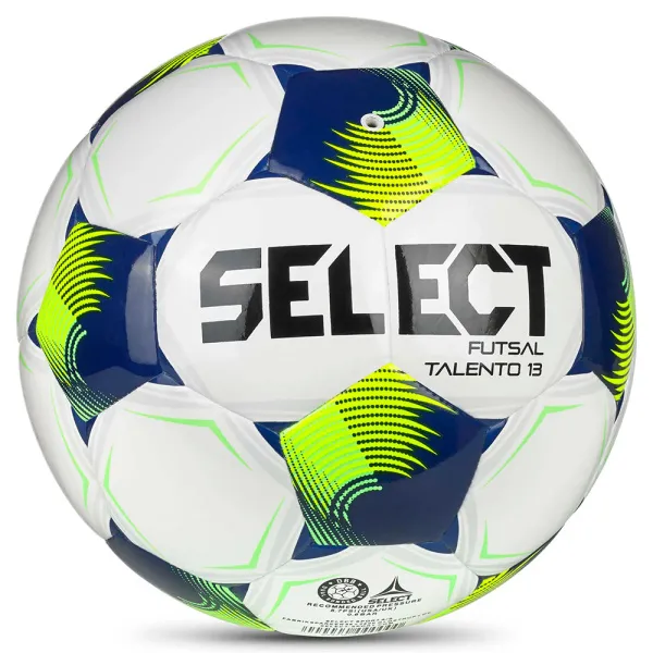 Мяч футзал. SELECT Futsal Talento 13 V26, 1062471015, р.3, 32п, ТПУ, гибр.сш, бело-сине-желтый за 4&nbsp;355.40 ₽ в Астрахани