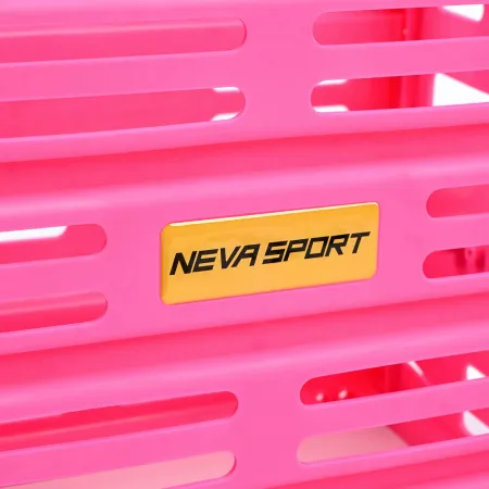 Корзина для теннисных мячей NEVA SPORT, UEA1_P, на 75 мячей, пластик, розовый за 5&nbsp;778.30 ₽ купить в Астрахани