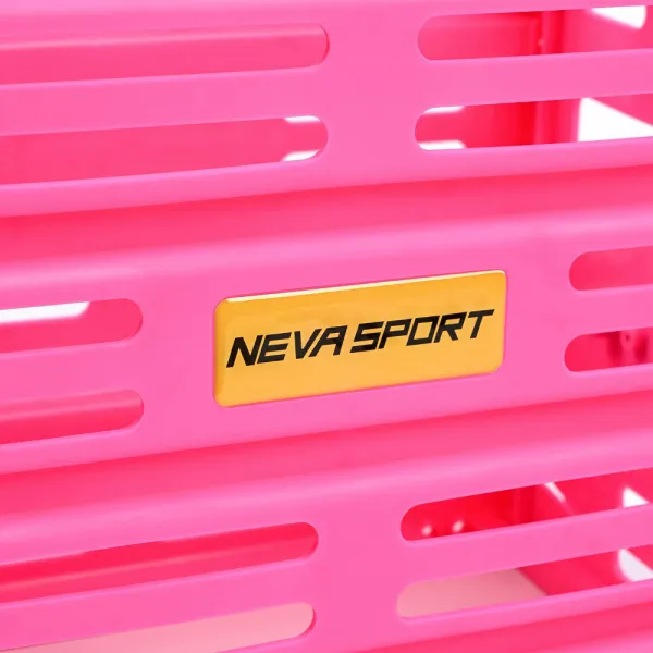 Корзина для теннисных мячей NEVA SPORT, UEA1_P, на 75 мячей, пластик, розовый за 5&nbsp;778.30 ₽ в Астрахани