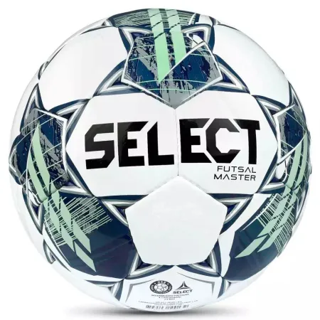 Мяч футзал. SELECT Futsal Master Shiny V22, 1043460004, р.4, Basic,32п, гл.ПУ, руч.сш,бел-син-зел за 7&nbsp;539.50 ₽ купить в Астрахани