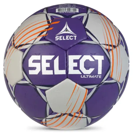 Мяч ганд. SELECT Ultimate Official EHF V24, 1612858999, Senior(р.3), EHF Appr, ПУ, руч.сш, фиол-сер за 15&nbsp;504 ₽ купить в Астрахани