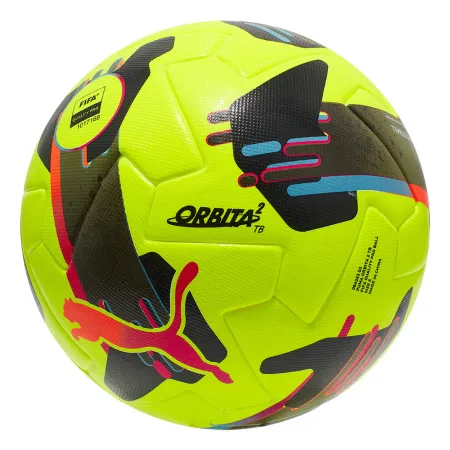 Мяч футб. PUMA Orbita 2 TB, 08432303, р.5, FIFA Quality Pro, 12 пан., ТПУ, термосшивка, желто-черный за 7&nbsp;260.70 ₽ купить в Астрахани