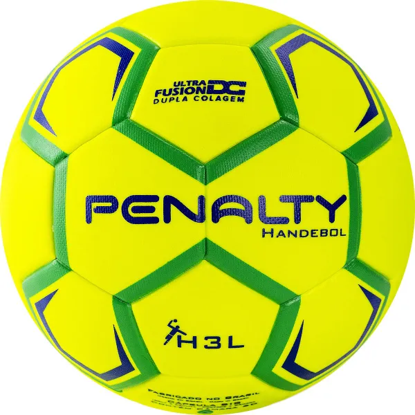 Мяч ганд. PENALTY HANDEBOL H3L ULTRA FUSION X, 5203632600-U, р.3, PU, термосшивка, жел за 3&nbsp;187.50 ₽ в Астрахани