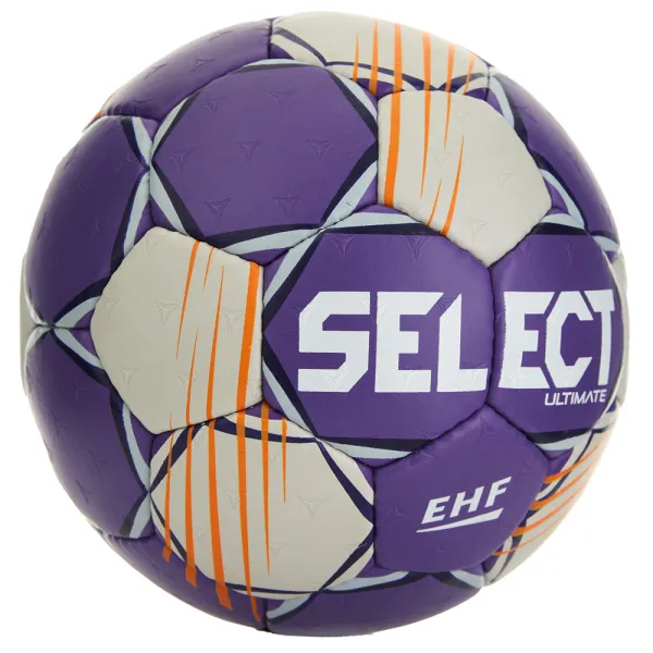 Мяч ганд. SELECT Ultimate Official EHF V24, 1612858999, Senior(р.3), EHF Appr, ПУ, руч.сш, фиол-сер за 15&nbsp;504 ₽ в Астрахани