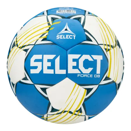Мяч ганд. SELECT HB FORCE DB V25, 1622858205, Senior (р.3), EHF Appr,ПУ, гибр.сш., сине-белый за 8&nbsp;438.80 ₽ купить в Астрахани