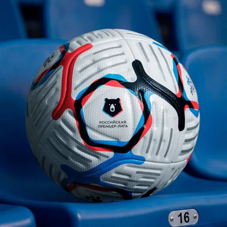 Мяч футб. KELME Russian Premier League, 7601QU5216-100, р.5, FIFA Pro, 10п, ПУ, термосш, бел-син-кр за 10&nbsp;672.60 ₽ купить в Астрахани